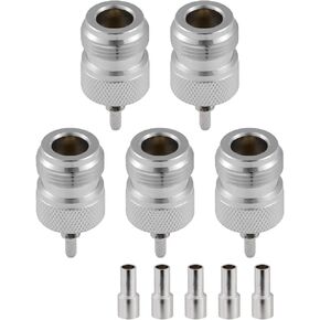 5PCS N Female Connectors 50 ohm N Female Crimp RF Coaxial Connector N Female Jack Adapter for RG58 LMR195 RG142 RG400 Low Loss Coax Cable in Kuwait
