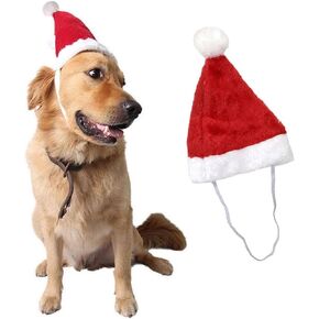Mini Dog Santa Hat for Pet Christmas Hat,Small Cat Santa Hats