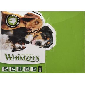 Whimzees Toothbrush, Small, for dogs, 150-Count Box