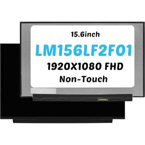 LM156LF2F01 LM156LF2F LCD LED 47% NTSC 66% of sRGB 15.6inch Screen Replacement for Laptop 1920X1080 FHD 40Pins 144Hz Display(Non-Touch)