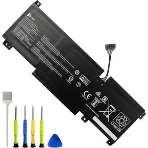 BTY-M492 53.5Wh Battery Replacement for MSI Katana GF66 12UX Pulse GL66 GL76 12UX GL66 11UDK-216TH 11UEK-016AU GL76 11UEK 11UCK-007BE 11UDK-022TW 11UEK-038XES Sword 15 A11UE 11.4V 4700mAh