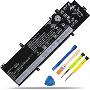 L21M4P72 L21L4P71 Laptop Battery Replacement for Lenovo ThinkPad T14 P14s Gen 3 ThinkPad T14 P14s Gen 4 Series SB10W51966 5B10W51865 L21M4P71 L21C4P71 L21D4P71 L21M3P71 L21L3P71 15.44V 52.5Wh
