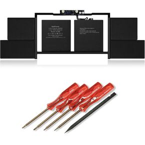BatPower A1820 Replacement Laptop Battery for Apple Late 2016 Mid 2017 MacBook Pro 15-inch Touch Bar A1707 EMC 3072 EMC 3162 Battery MacBook Pro 15" Touch Bar A1707 Apple A1820 Battery 76Wh