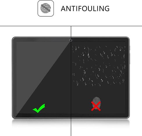 SOATUTO لـ ZONKO High-Tech 10.1 بوصة واقي شاشة من الزجاج المقوى مضاد للخدش خالٍ من الفقاعات 9H صلابة HD Bubble سهل التركيب لـ ZONKO High-Tech 10.1 بوصة (واقي شاشة 2 قطعة) in Saudi Arabia