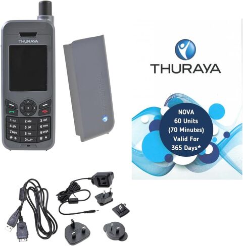 OSAT Thuraya XT-LITE Satellite Phone Telephone - Voice, Text Messaging SMS NO SIM Card OR AIRTIME Included in Saudi Arabia
