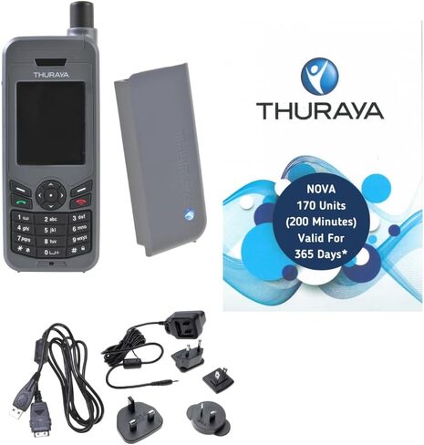OSAT Thuraya XT-LITE Satellite Phone Telephone - Voice, Text Messaging SMS NO SIM Card OR AIRTIME Included in Saudi Arabia