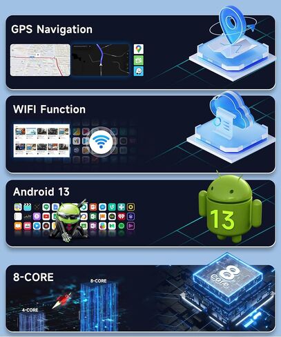 ستيريو سيارة 8Core 4+64G لسيارة Nissan Altima 2008-2012 (Auto A/C) Carplay Android Auto، 9 بوصة 1280*720P IPS شاشة تعمل باللمس، Android13/GPS/WiFi/32EQ DSP/59UI/Bluetooth5.0/SWC/ كاميرا احتياطية وميكروفون in Saudi Arabia