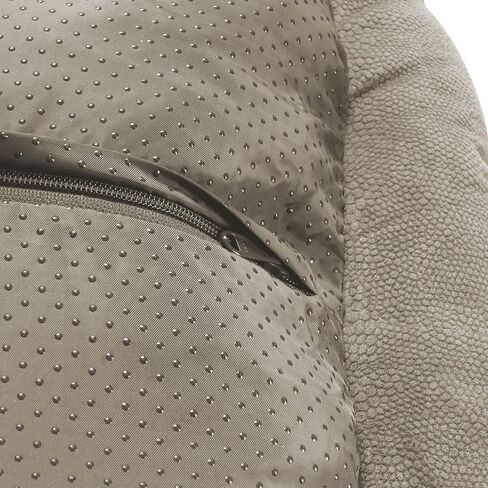 سرير Arlee Cozy Oval Round Cuddler للكلاب الأليفة - إسفنج ميموري - تم تجميعه في الولايات المتحدة الأمريكية، متوسط/كبير، رملي in Kuwait