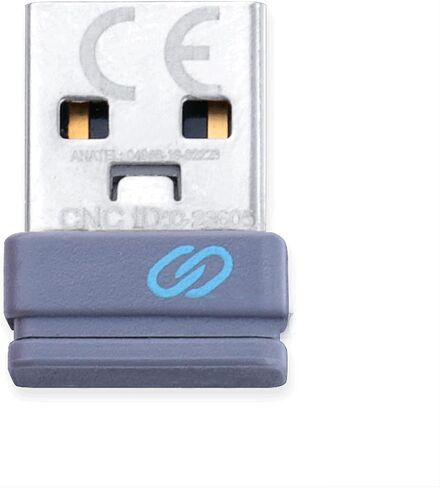 Universal Pairing Receiver Replacement for Dell WR221 WR221, USB Receiver, W126326704 (WR221 WR221, USB Receiver, 14.2 mm, 19.9 mm, 6.6 mm, , Titanium) in Saudi Arabia