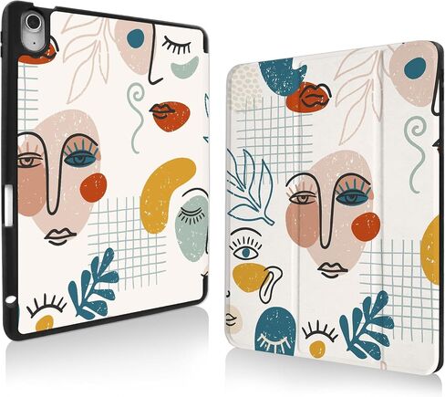 Smart Folio Case for iPad Air 11-inch M2 (2024), iPad Air 5th Generation Case Cute iPad Air 4th Generation Case,Artsy iPad Air Cases 10.9 inch iPad Case,Pencil Holder,XOXO Girl in Saudi Arabia
