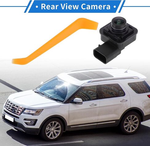 1 Pcs Rear View Camera for Ford Explorer 2016-2019 License Plate Park Assist Camera Backup Reverse Camera with Tool in Kuwait