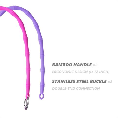Silicone Handle Strap, Bamboo Shape - Scalable Water Bottle Sling, Carrier, Holder Compatible Stanley Cup Accessories in Saudi Arabia