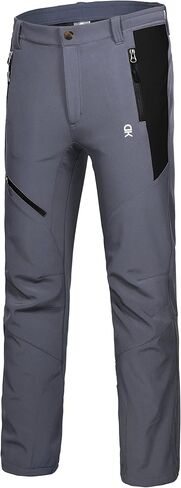 Little Donkey Andy Men’s Fleece Lined Softshell Pants for Hiking SKiiing in Saudi Arabia