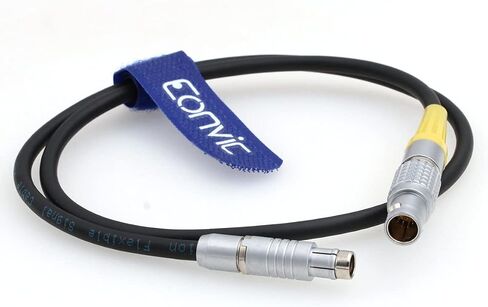 كابل الطاقة Eonvic Preston Run Stop لـ MDR-3 MDR-4 RS 3 Pin Fishcher إلى 1B 10 Pin Male Connector (الزاوية اليمنى 10 Pin إلى RS 3 Pin المستقيمة) in Saudi Arabia