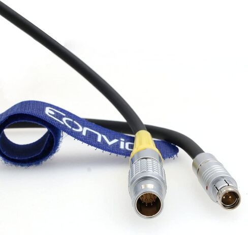 كابل الطاقة Eonvic Preston Run Stop لـ MDR-3 MDR-4 RS 3 Pin Fishcher إلى 1B 10 Pin Male Connector (الزاوية اليمنى 10 Pin إلى RS 3 Pin المستقيمة) in Saudi Arabia