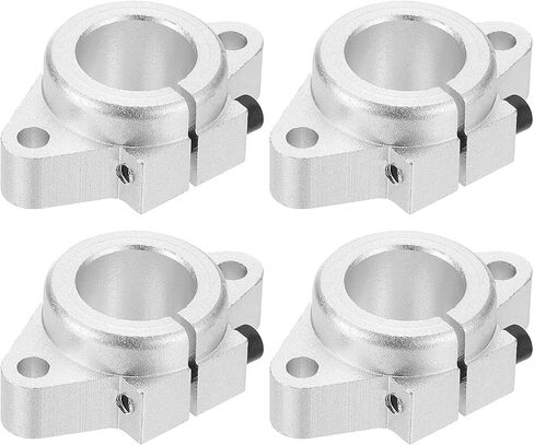PATIKIL SHF13 Aluminum Linear Motion Rod Rail Clamping Guide Support, 4 Pcs for 13mm Dia Shaft in Saudi Arabia