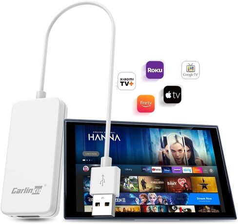 Carlinkit Wired CarPlay ترقية محول HDMI HD2CP، تحويل موارد HDMI HD بسهولة وسرعة إلى شاشة السيارة الأصلية من خلال CarPlay السلكية، ودعم ترقية OTA in Kuwait