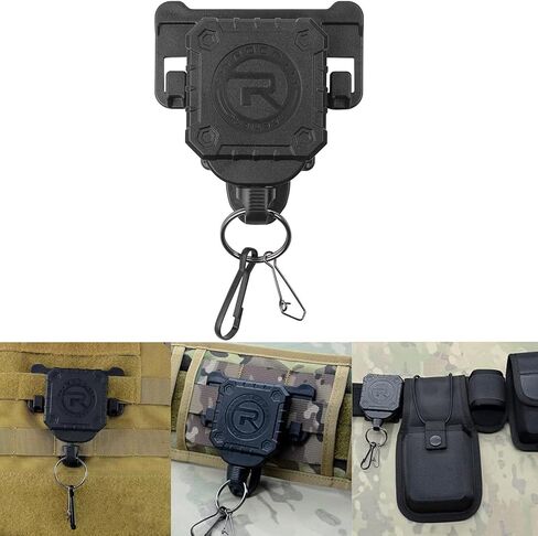 Military Tactical Gear Retractor, Molle Tactical Gear Tether, and a Retractable Key/Multi-Tools Holder in Saudi Arabia