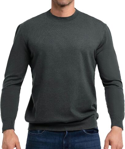 Fioboc GentleKnit Crew Neck Sweater S-4XL in Kuwait