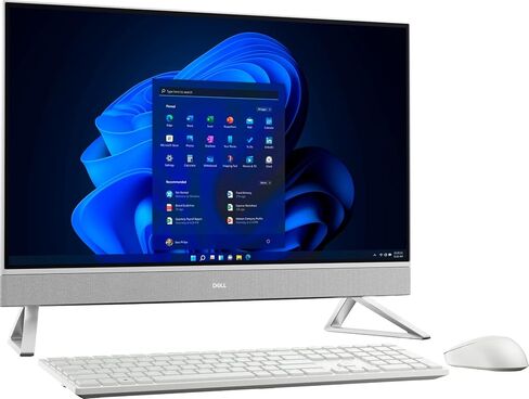 Dell 2023 Inspiron 27 7710 AIO 27" FHD Touchscreen All-in-One Business Desktop Computer, 12th Gen Intel 10-Core i7-1255U, 64GB DDR4 RAM, 2TB PCIe SSD + 1TB HDD, GeForce MX550 2GB, Windows 11 Renewed in Saudi Arabia
