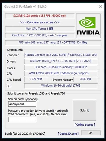 RTX 2060 Super 8GB GDDR6 Graphics Card Performance 97% of RTX 3060 130% of RTX 3050 Core 1470 MHz CUDA 2176 Memory1750 MHz 256 bit PCI Express 3.0 HDMI 3X DP in Saudi Arabia