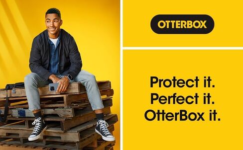 OtterBox iPhone 15 Pro MAX Commuter Series Case - MagSafe Edition - Blue, Slim & Tough, Pocket-Friendly, with Port Protection - Crisp Denim in Saudi Arabia