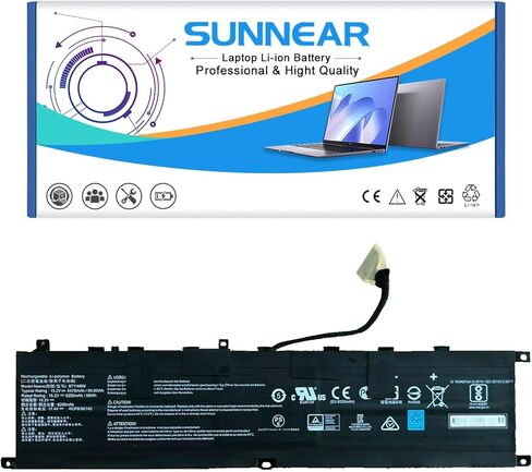 BTY-M6M استبدال بطارية الكمبيوتر المحمول MSI Creator 15 A10SD A10SDT A10SE Raider 10SD 10SE GE76 Raider 10UE 10UG 10UH 11UE 11UG 11UH WS66 11UM GS66 Stealth 10SF 10SFS 10SGS GE66 4ICP8/35/142. in Kuwait