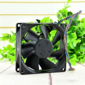 New Case Cooling Fan for HP XW8400 XW6400 Workstations, 417813-001 406016-001 409629-001 406011-001 406015-001 NMB 3110RL-04W-B86, 4-Pin 12V 0.65A 80x80x25mm