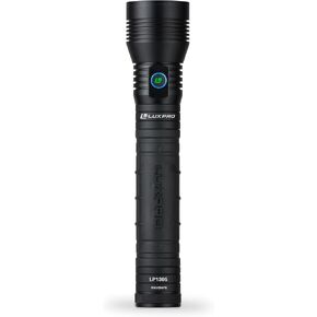 LUXPRO LP1305 High-Output, Long-Range Handheld Flashlight - 2000 Lumens - Battery-Powered LED Flashlight for Power Outages, Camping & More - Batteries Included