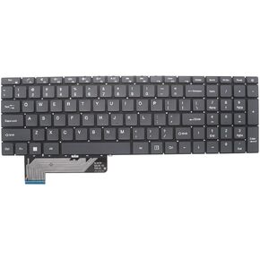 New Replacement Laptop Keyboard For Gateway GWTN156-1 GWTN156-4 GWTN156-5 GWTN156-5BL GWTN156-7 GWTN156-9 GWTN156-12 GWTN156-1BK GWTN156-1BL GWTN156-1GR GWTN156-1RG Keyboard Gray Without Backlit US