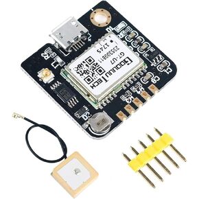 MakerFocus 2 Pack GT-U7 GPS Module Satellite Navigation Positioning GPS Receiver Drone Microcontroller Compatible with NEO-6M 51 Microcontroller STM32 Arduino UNO R3 with IPEX Antenna High Sensitivity