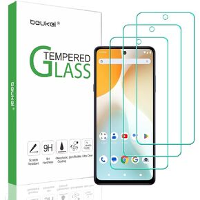 beukei (3 Pack) Designed for BLU G84 Screen Protector Tempered Glass, 9H Hardness
