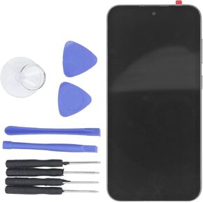 OLED Original for Galaxy S23 FE, LED LCD Display Digitizer Assembly S23 FE, LCD Screen Replacement with Frame, Support Fingerprint, Tested Before Shipping