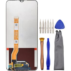 Complete Screen LCD Digitizer Touch Assembly Replacement for OnePlus Nord N20 SE CPH2469 with Tool Kit Black 6.56"