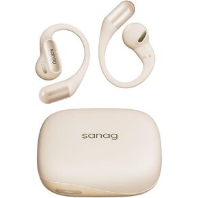 Sanag Open Ear Headphones Wireless Bluetooth 5.3 with ENC Mic, Best Lightweight Air Conduction Headphones, HiFi Stereo Sound, 26Hrs, Clear Call, IPX4 Sport Over Ear Earbuds for Running Workouts