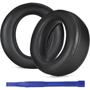 Adhiper Replacement Ear Pads for Sony PlayStation Pulse Elite Wireless Headset, Earpad Cushions for PS5 Pulse Elite with High Density Memory Foam & Softer Protein Leather