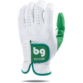 BG Bender Golf Glove | Wear On Left | (Green, Mens XL)