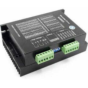 SMAKN MA860H Upgraded Version 256 Segments 8A DC24-110V/AC16-80V 57/86/110（12NM） Stepper Motor Driver