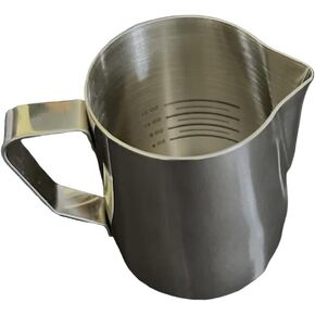 Rattleware 20 Oz Rattleware Etched Latte Art Pitcher For Home, Cafe, Restaurant, Hotel, Office, Or Commercial Use - Steaming And Frothing Pitcher Trusted By Baristas Worldwide - Stainless Steel