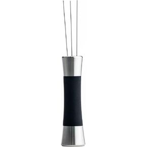 The WDT Tool | Silver | 0.4 mm Pins | 6 Pins & Storage Vault | Stainless Steel & Silicone | Distribute Coffee Grounds | Prevent Channeling & Spurting | Better Tasting Coffee