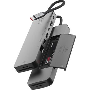 LINQ byELEMENTS LQ48020 9-in-1 Pro Studio SSD USB-C Multiport Hub