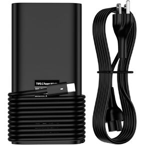 Replacement Dell 130W Laptop Charger USB C Type C for Dell XPS 15 9500 9520 9530,Precision 3470 3571 3580 3590 5480 5550 5560 5570 5680,Inspiron 16 7620 7630 7640,Alienware X14 R1 R2 AC Adapter Cord