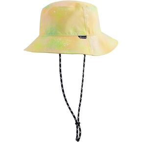 adisi Water Resistant Bucket Hat, Unisex Fisherman Hat, Sun & Rain Protection, Breathable, Adjustable, for Outdoor Activities, Fishing, Camping, Hiking - Spring Lime Pink