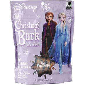 Table Scraps Disney Holiday Collection Christmas Bark Chicken & Cheese Recipe Dog Treats 5 oz