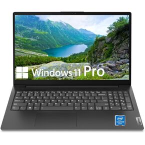 Lenovo V15 Business Laptop, 15.6" FHD Anti-Glare Display, Intel Celeron N4500 Processor, 32GB RAM, 1TB SSD, Wi-Fi, Ethernet, USB-C, HDMI, Webcam, Windows 11 Pro
