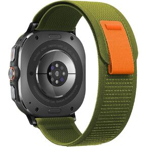 حزام تريل متوافق مع ساعة سامسونج جالاكسي الترا 47 ملم (2024)، حزام معصم بديل رياضي من نسيج النايلون متوافق مع سامسونج جالاكسي الترا 47 ملم للنساء والرجال in Kuwait