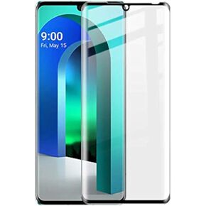 for LG Velvet 3D Curved Screen Tempered Glass - (2PACK) High Clear Full Coverage Screen Protector for LG Velvet