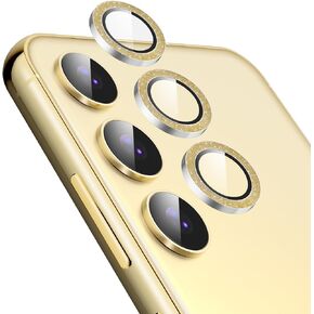 Suoman for Samsung Galaxy S24 Plus Camera Lens Protector, 2.5D 9H Tempered Glass Camera Lens Protective Film [Glitter Diamonds] for Galaxy S24 Plus 6.65 inch 5G -Purple in Kuwait