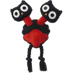 Plush Stuffed Dog Toys, Squeaky Chew Toys, Interactive Dog Plush Toys Perfect for Puppy, Small, Medium and Large Dogs Reduce Boredom, Teeth Cleaning, Natural Material for Chewing Comfortably
