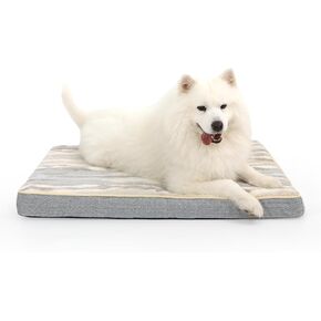Dog Bed for Large Dogs, Orthopedic Dog Bed with Removable Cover, Egg Crate Foam Pet Bed Mat,Dog Bed Medium Size Dog